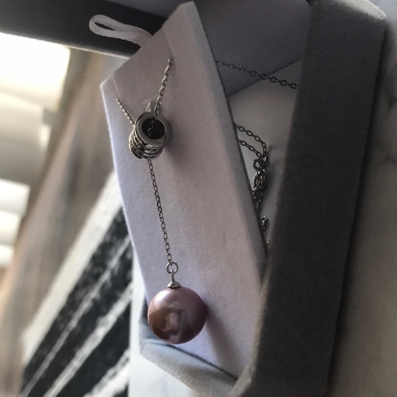 Custom Made 12mm Genuine Pearl Necklace - Picture 5 of 9